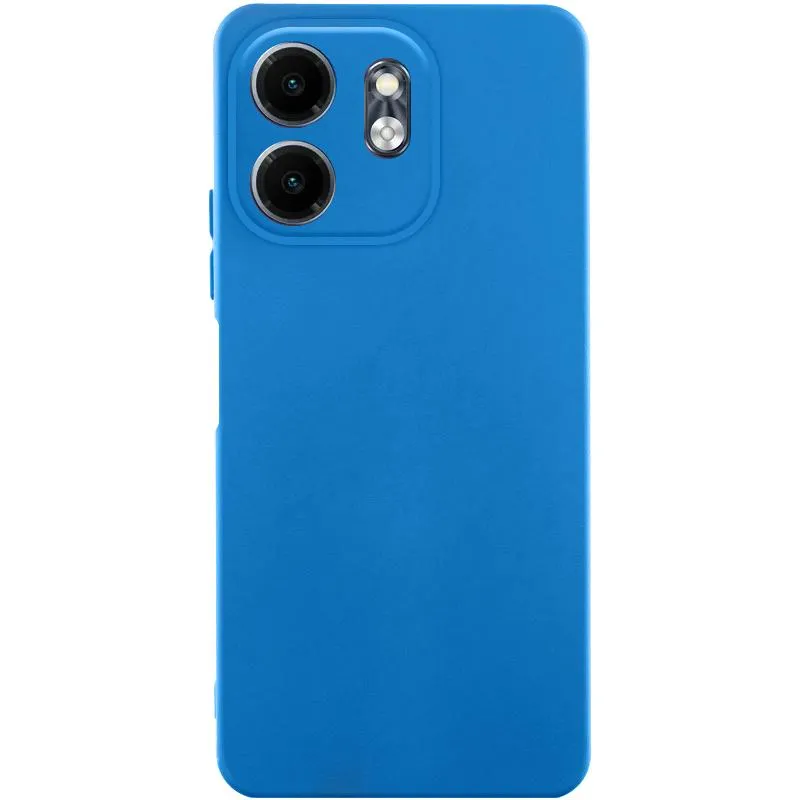 Чохол TPU GETMAN Liquid Silk Full Camera для Xiaomi Redmi Note 15 4G/5G (EU) Синій / Royal blue