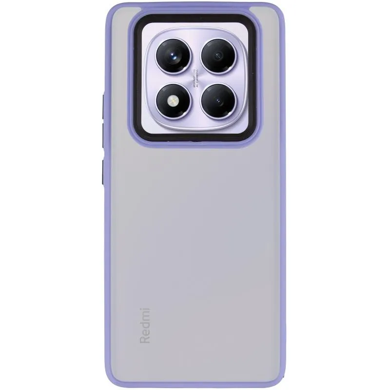 Чохол TPU+PC Lyon Frosted для Xiaomi Redmi Note 15 Pro 4G Purple — фото 3