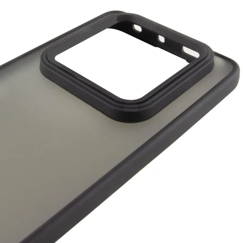 Чохол TPU+PC Lyon Frosted для Xiaomi Redmi Note 15 Pro+ 5G Black — фото 4
