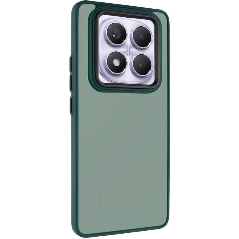 Чохол TPU+PC Lyon Frosted для Xiaomi Redmi Note 15 Pro+ 5G Green
