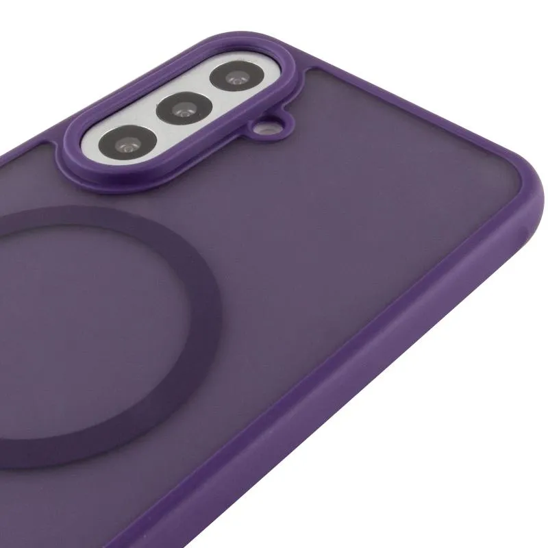 Чохол TPU Bloom with Magnetic Fit для Samsung Galaxy A57 5G Purple — фото 5