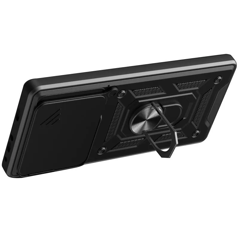 Чохол Ummi Camshield Serge Ring для Xiaomi Poco F8 Pro Чорний / Black — фото 5