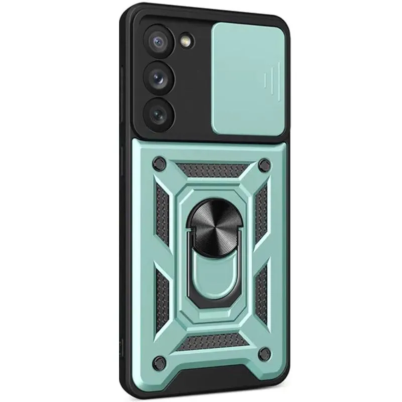Чохол Ummi Camshield Serge Ring для Xiaomi Redmi 15 Зелений / Green — фото 5