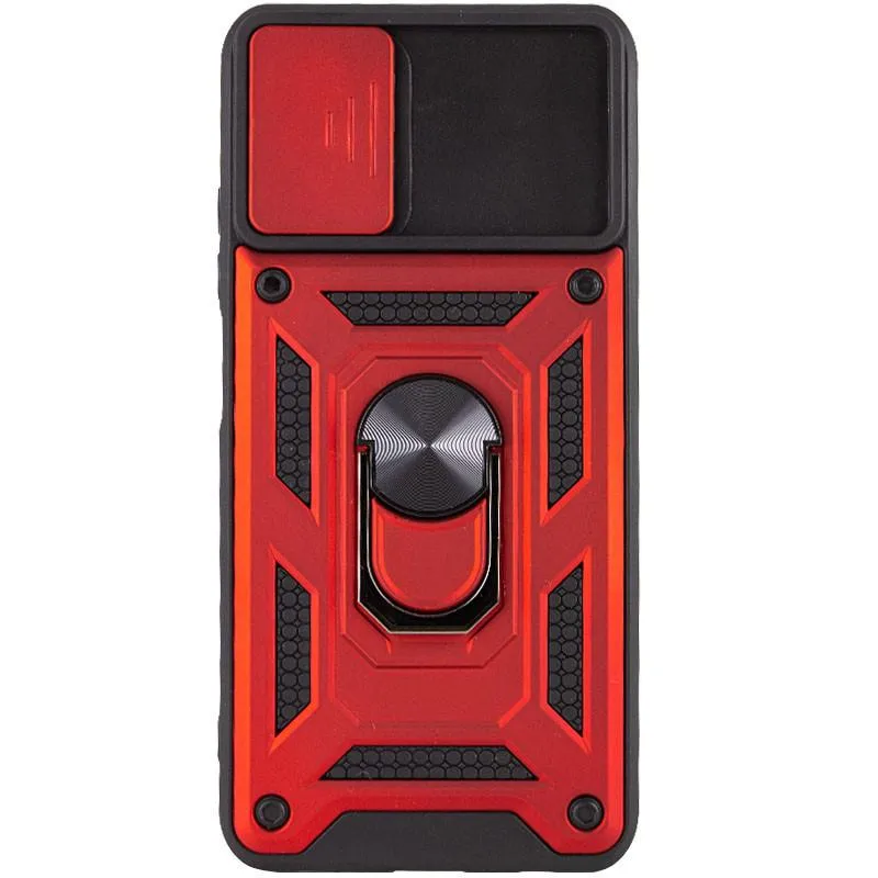 Чохол Ummi Camshield Serge Ring для Xiaomi Redmi 15 Червоний / Red — фото 5