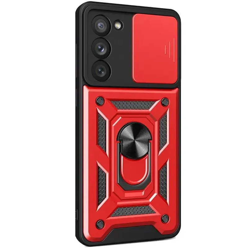 Чохол Ummi Camshield Serge Ring для Xiaomi Redmi 15 Червоний / Red — фото 5