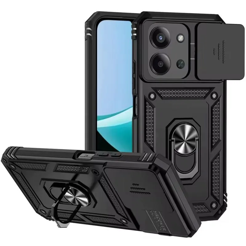 Чохол Ummi Camshield Serge Ring для Xiaomi Redmi 15C (Global) / Poco C85 (Global) Чорний / Black
