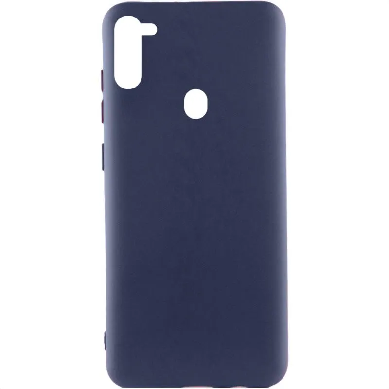 Чохол Silicone Cover Ummi Lakshmi для Samsung Galaxy A11 Синій / Midnight Blue