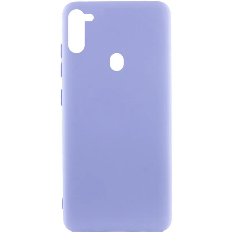 Чохол Silicone Cover Ummi Lakshmi (AA) для Samsung Galaxy A11 Бузковий / Dasheen