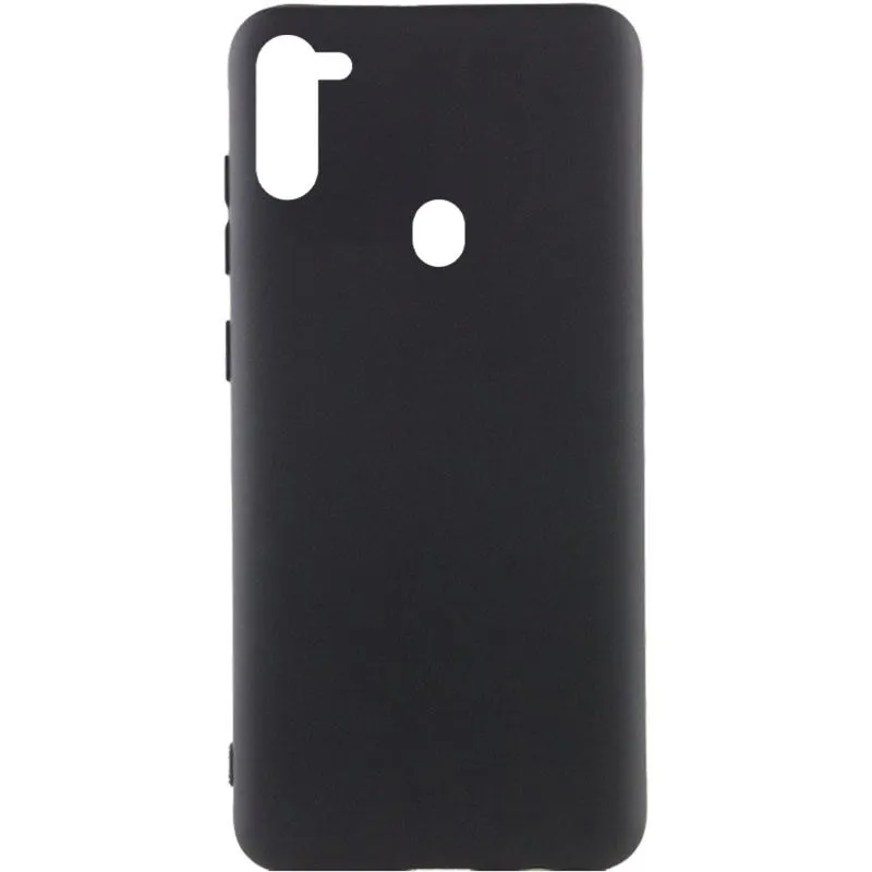 Чохол Silicone Cover Ummi Lakshmi (AA) для Samsung Galaxy A11 Чорний / Black