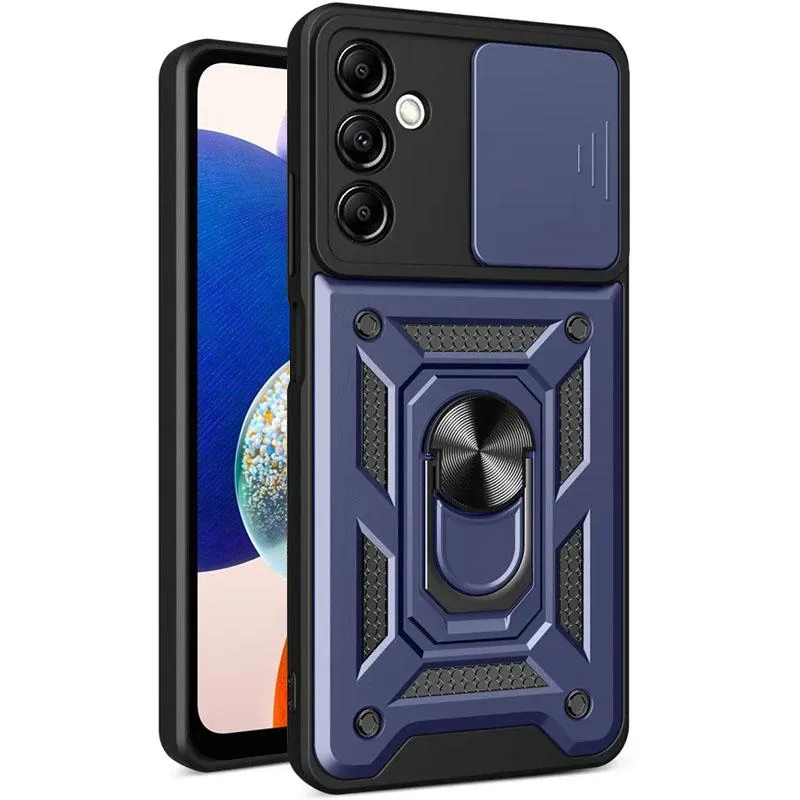 Чохол Ummi Camshield Serge Ring для Samsung Galaxy A37 5G Синій / Navy