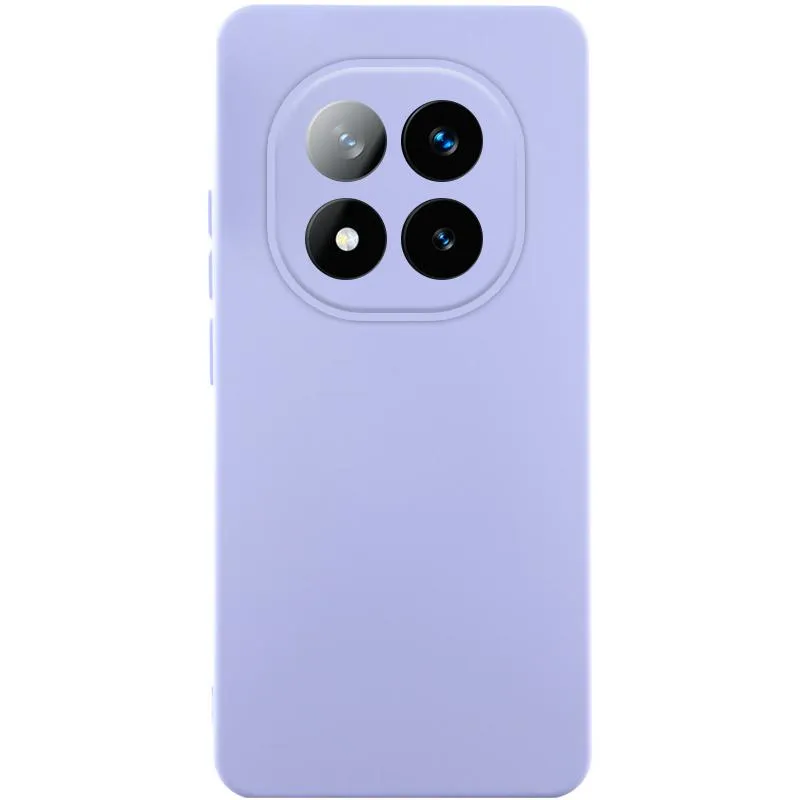 Чохол Silicone Cover Lakshmi Full Camera для Xiaomi Redmi Note 15 Pro+ 5G Бузковий / Dasheen