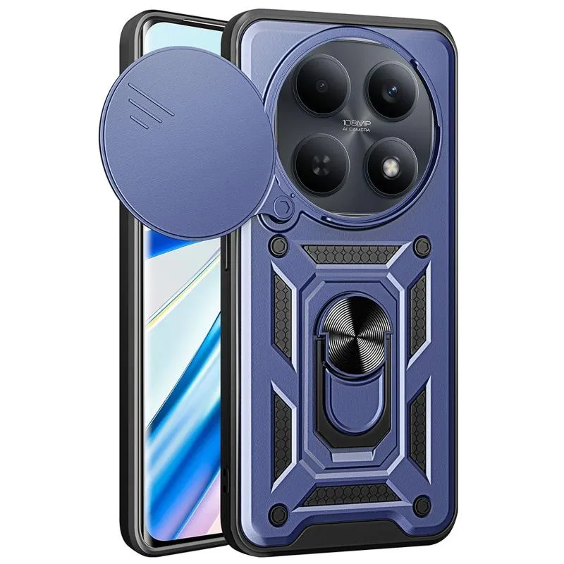 Чохол Ummi Camshield Serge Ring для Xiaomi Redmi Note 15 (EU) / Poco M8 5G Синій / Navy