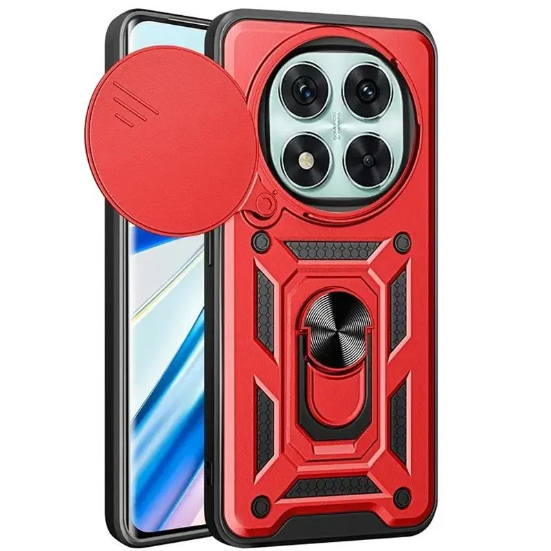 Чохол Ummi Camshield Serge Ring для Xiaomi Redmi Note 15 Pro+ 5G / Poco M8 Pro 5G Червоний / Red