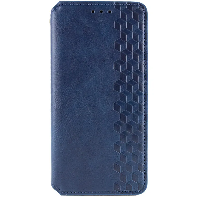 Шкіряний чохол-книжка GETMAN Cubic (PU) для Xiaomi Redmi Note 15 Pro 5G Синій