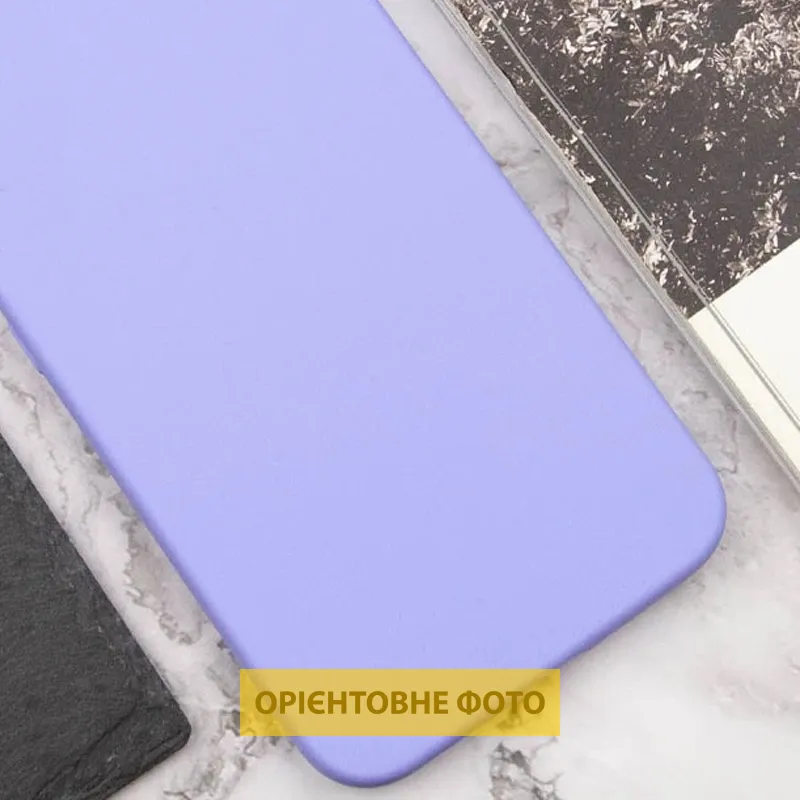 Чохол Silicone Cover Lakshmi Full Camera для Xiaomi Poco M7 Бузковий / Dasheen — фото 4