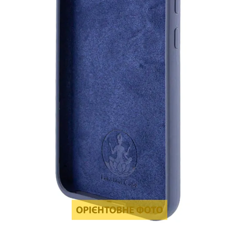 Чохол Silicone Cover Lakshmi Full Camera для Xiaomi Poco M7 Темно-синій / Midnight blue — фото 2