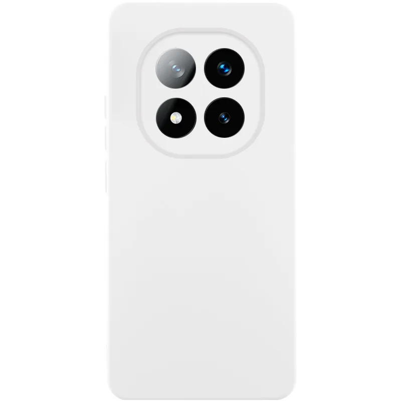 Чохол Silicone Cover Ummi Lakshmi Full Camera (AA) для Xiaomi Poco X7 Білий / White