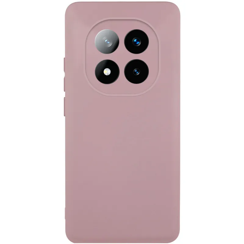 Чохол Silicone Cover Ummi Lakshmi Full Camera (AA) для Xiaomi Poco X7 Рожевий / Pink Sand