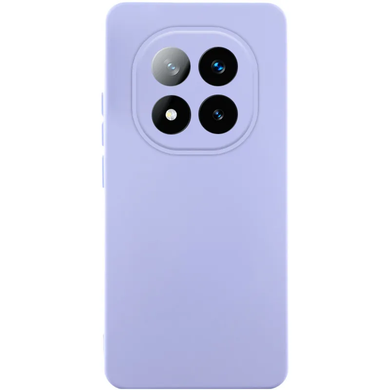 Чохол Silicone Cover Ummi Lakshmi Full Camera (AA) для Xiaomi Poco X7 Бузковий / Dasheen