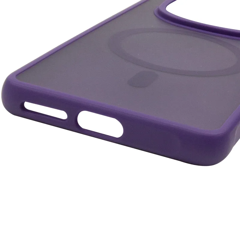 Чохол TPU Bloom with Magnetic Fit для Xiaomi Redmi Note 15 Pro 4G Purple — фото 5