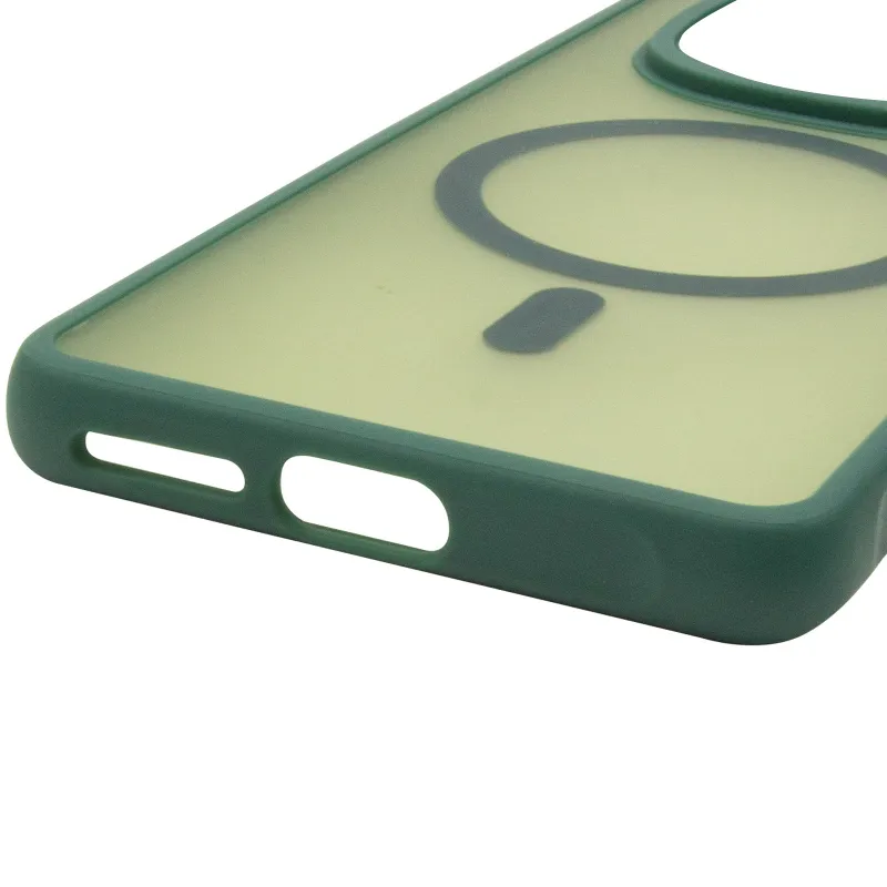 Чохол TPU Bloom with Magnetic Fit для Xiaomi Redmi Note 15 Pro 4G Green — фото 5