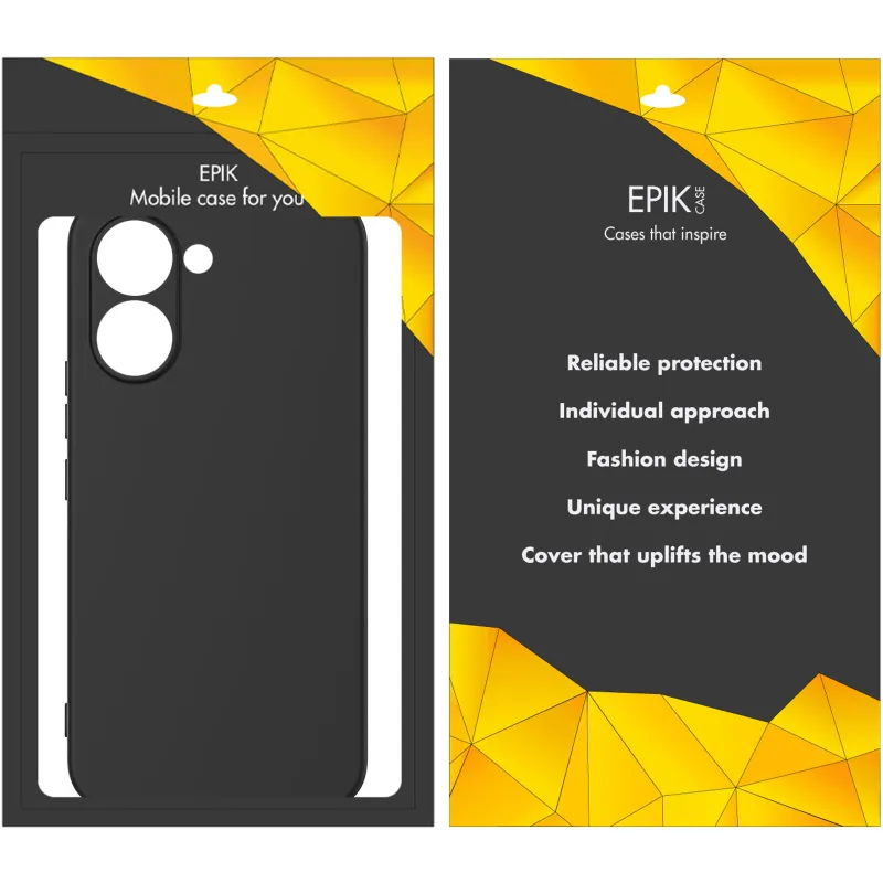 Чохол TPU Epik Black Full Camera для Xiaomi Poco X8 Pro Чорний — фото 4