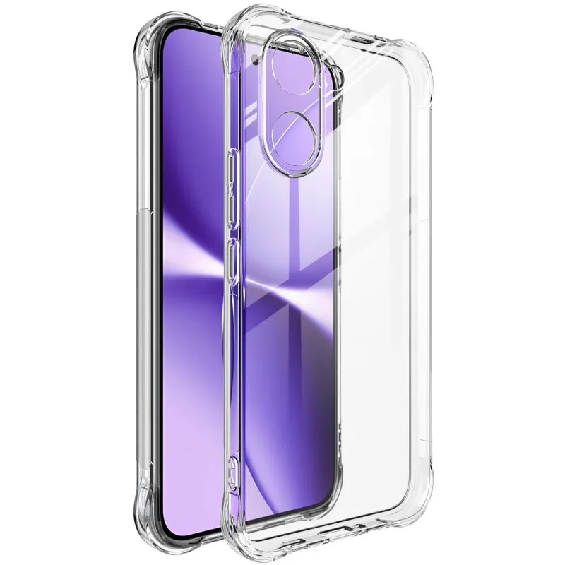 TPU чохол GETMAN Ease logo посилені кути Full Camera для Xiaomi Poco X8 Pro Безбарвний (прозорий)