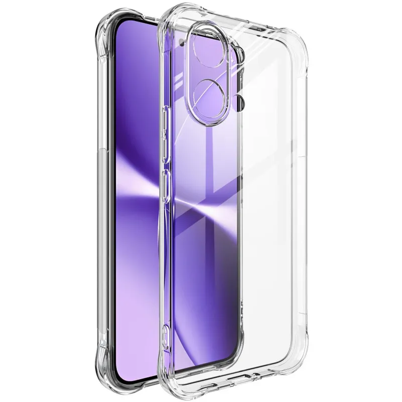 TPU чохол GETMAN Ease logo посилені кути Full Camera для Xiaomi Poco X8 Pro Max Безбарвний