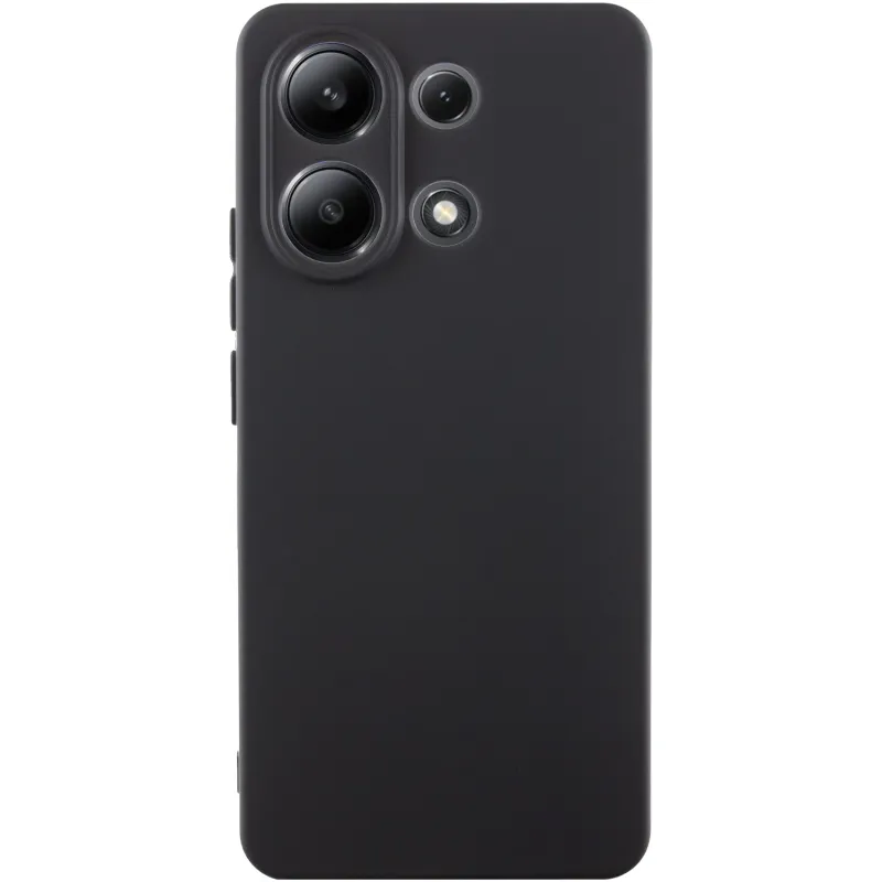 Чохол Silicone Cover Ummi Lakshmi Full Camera (AA) для Xiaomi Redmi Note 13 5G Чорний / Black