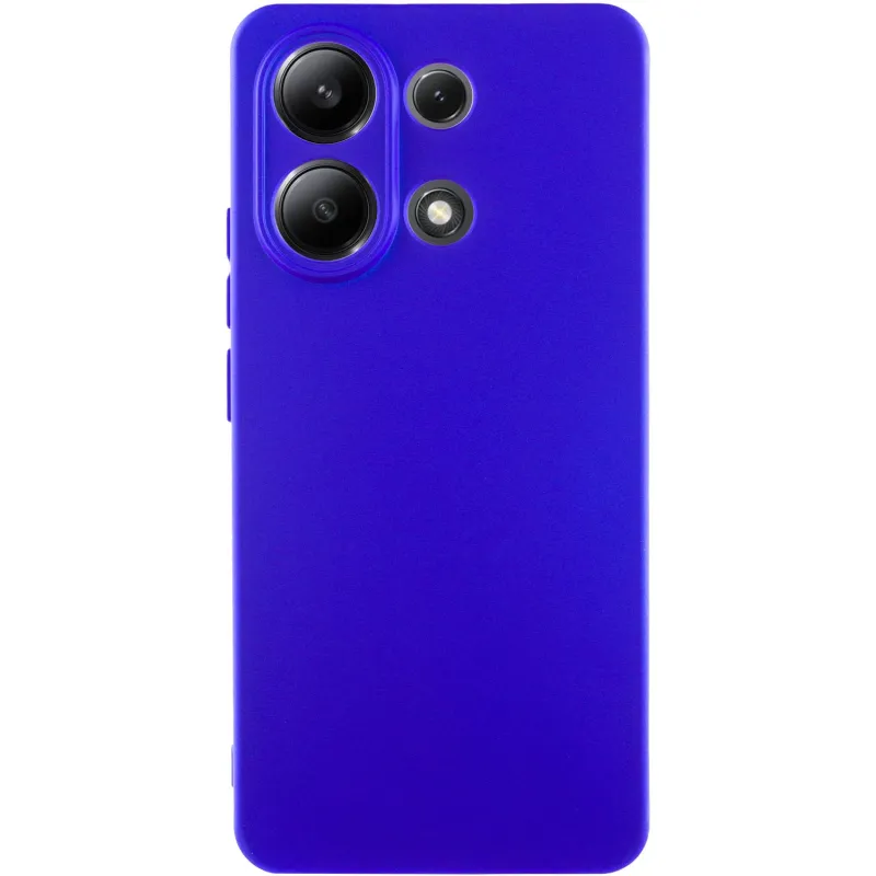 Чохол Silicone Cover Ummi Lakshmi Full Camera (AA) для Xiaomi Redmi Note 13 5G Синій / Iris