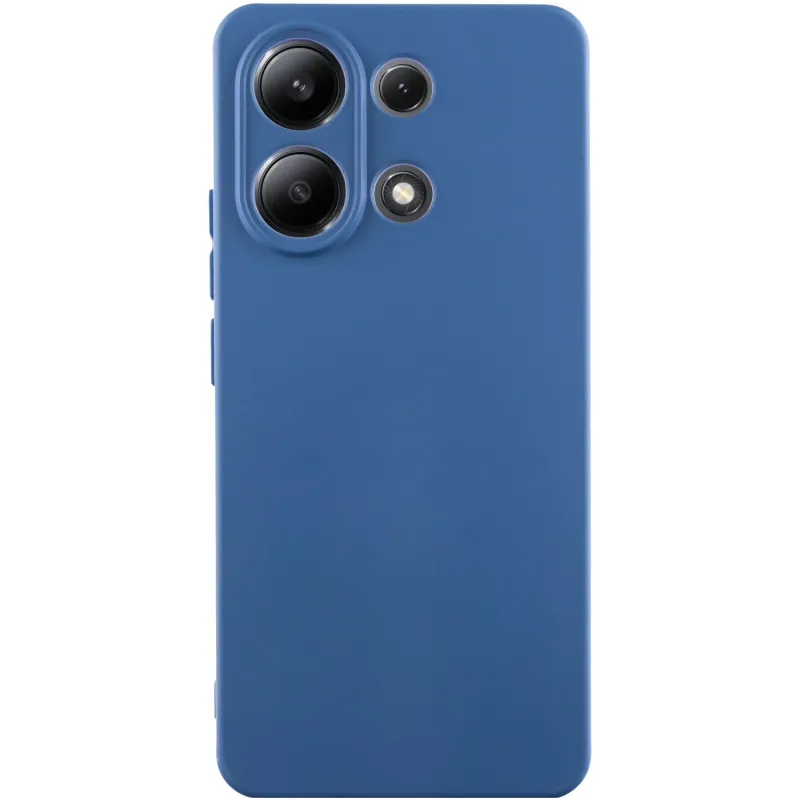 Чохол Silicone Cover Ummi Lakshmi Full Camera (AA) для Xiaomi Redmi Note 13 5G Синій / Navy Blue
