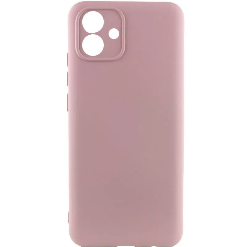 Чохол Silicone Cover Ummi Lakshmi Full Camera (AA) для Samsung Galaxy A04e Рожевий / Pink Sand