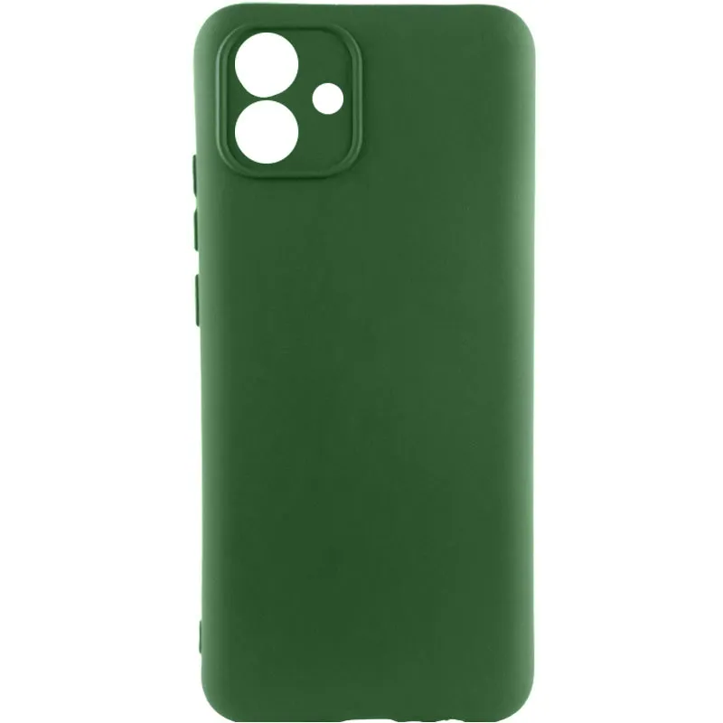 Чохол Silicone Cover Ummi Lakshmi Full Camera для Samsung Galaxy A04e Зелений / Dark green
