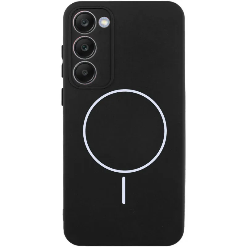 Чохол Silicone Cover Lakshmi Full Camera (AA) with Magnetic Fit для Xiaomi Redmi 15 4G (Global) / 5G Чорний / Black