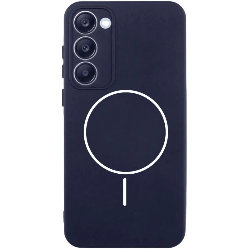 Чохол Silicone Cover Lakshmi Full Camera (AA) with Magnetic Fit для Xiaomi Redmi 15 (EU) Темно-синій / Midnight blue