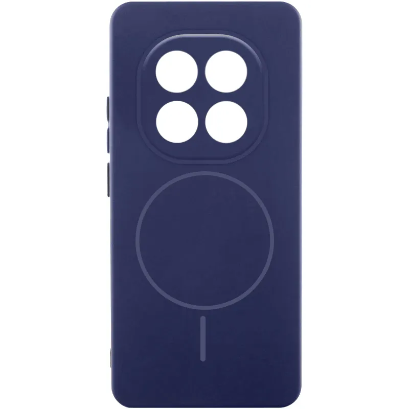 Чохол Silicone Cover Lakshmi Full Camera (AA) with Magnetic Fit для Xiaomi Redmi Note 15 4G/5G (EU) Темно-синій / Midnight blue