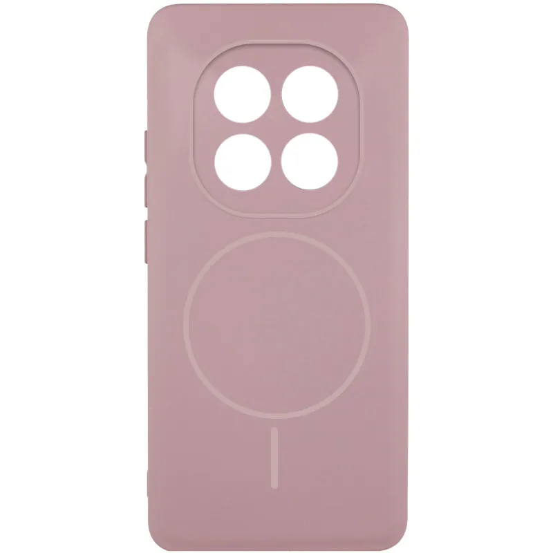 Чохол Silicone Cover Lakshmi Full Camera (AA) with Magnetic Fit для Xiaomi Redmi Note 15 Pro 4G Рожевий / Pink Sand