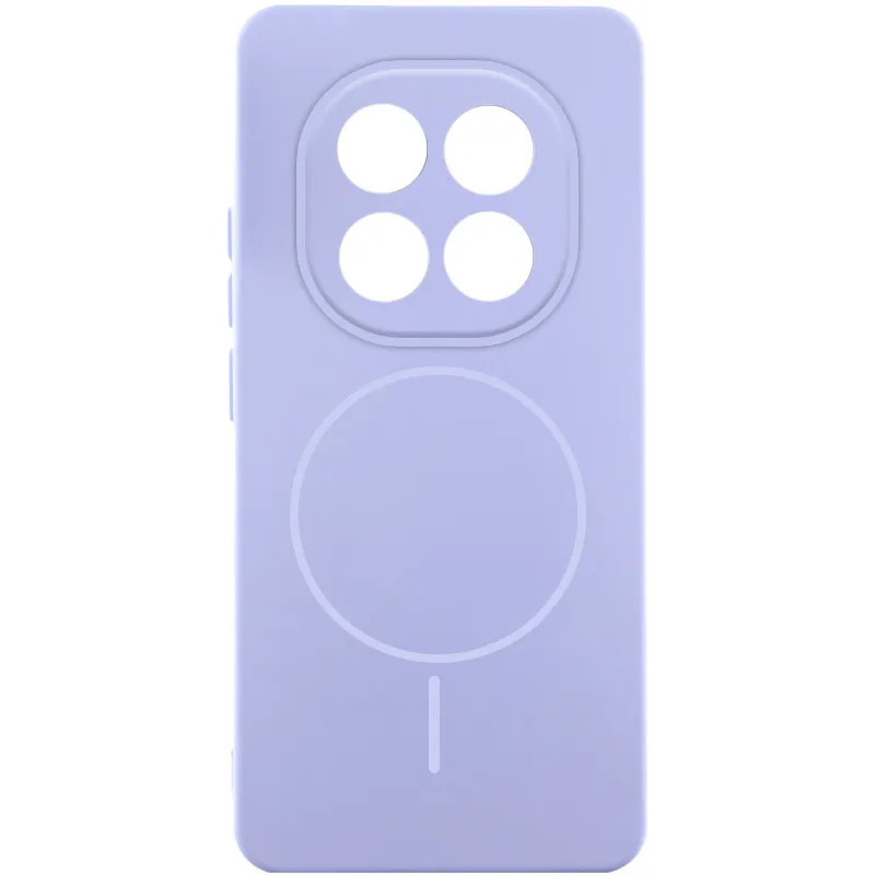 Чохол Silicone Cover Lakshmi Full Camera (AA) with Magnetic Fit для Xiaomi Redmi Note 15 Pro 4G Бузковий / Dasheen