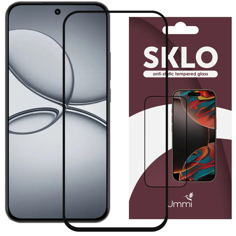 Захисне скло SKLO 3D для Xiaomi Poco X8 Pro / F8 Pro Чорний