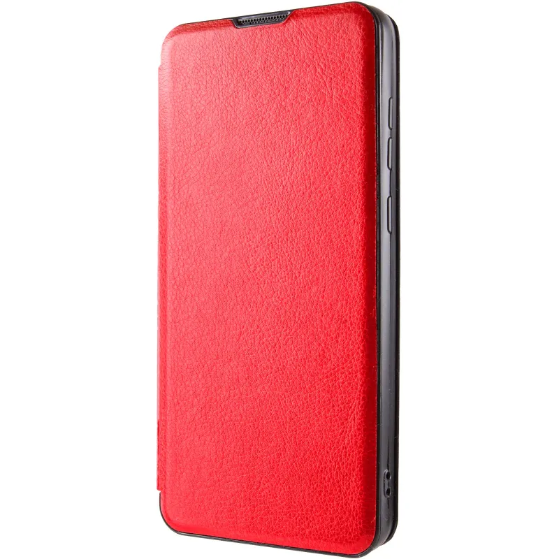 Шкіряний чохол-книжка Belora для Xiaomi Poco M7 4G Red — фото 2