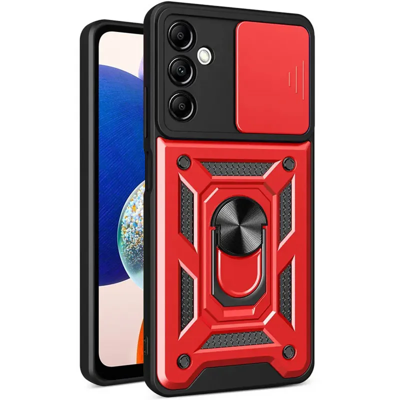 Чохол Ummi Camshield Serge Ring для Samsung Galaxy A27 Червоний / Red