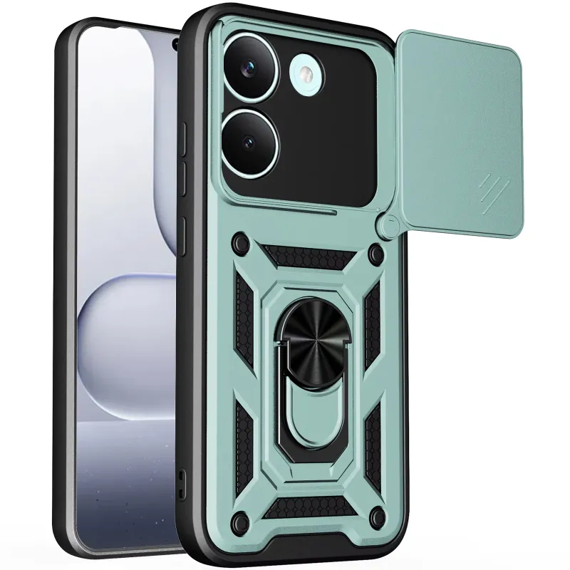 Чохол Ummi Camshield Serge Ring для Xiaomi Poco X8 Pro Зелений / Green