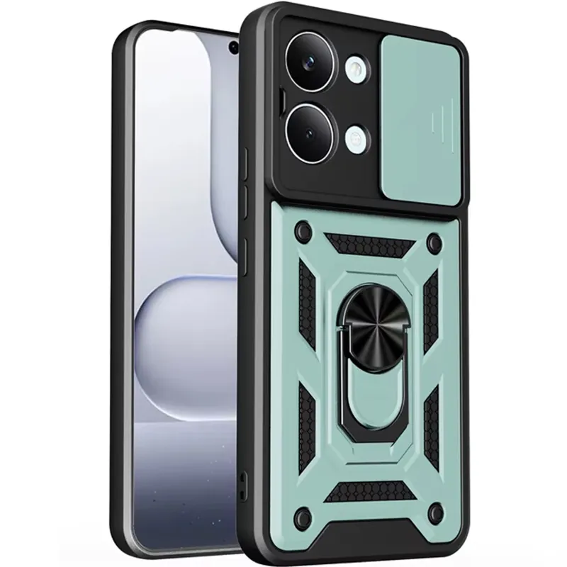 Чохол Ummi Camshield Serge Ring для Xiaomi Poco X8 Pro Max Зелений / Green