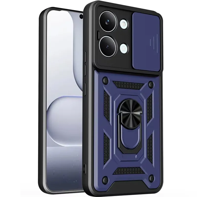Чохол Ummi Camshield Serge Ring для Xiaomi Poco X8 Pro Max Синій / Navy