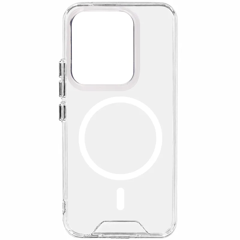 Чохол TPU Space Case with Magnetic Fit для Xiaomi Redmi Note 14 4G (Europe version) Прозорий