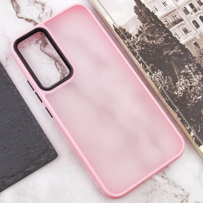 Чохол TPU+PC Lyon Frosted для Xiaomi Redmi A7 Pro 4G / Poco C81 Pink — фото 4