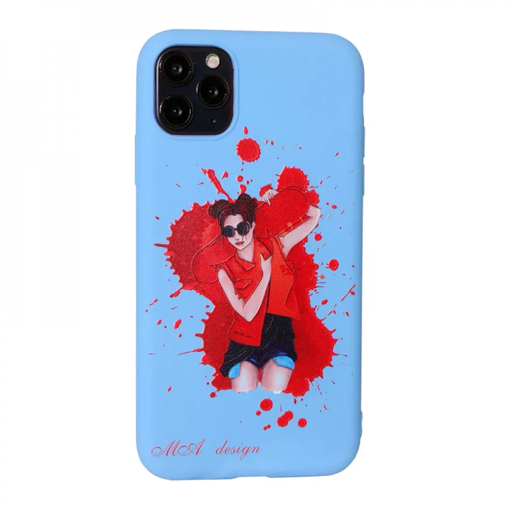 iMaGen Case (TPU) iPhone 11 Pro Max — Sky Blue — Различные Apple iPhone 11 Pro Max