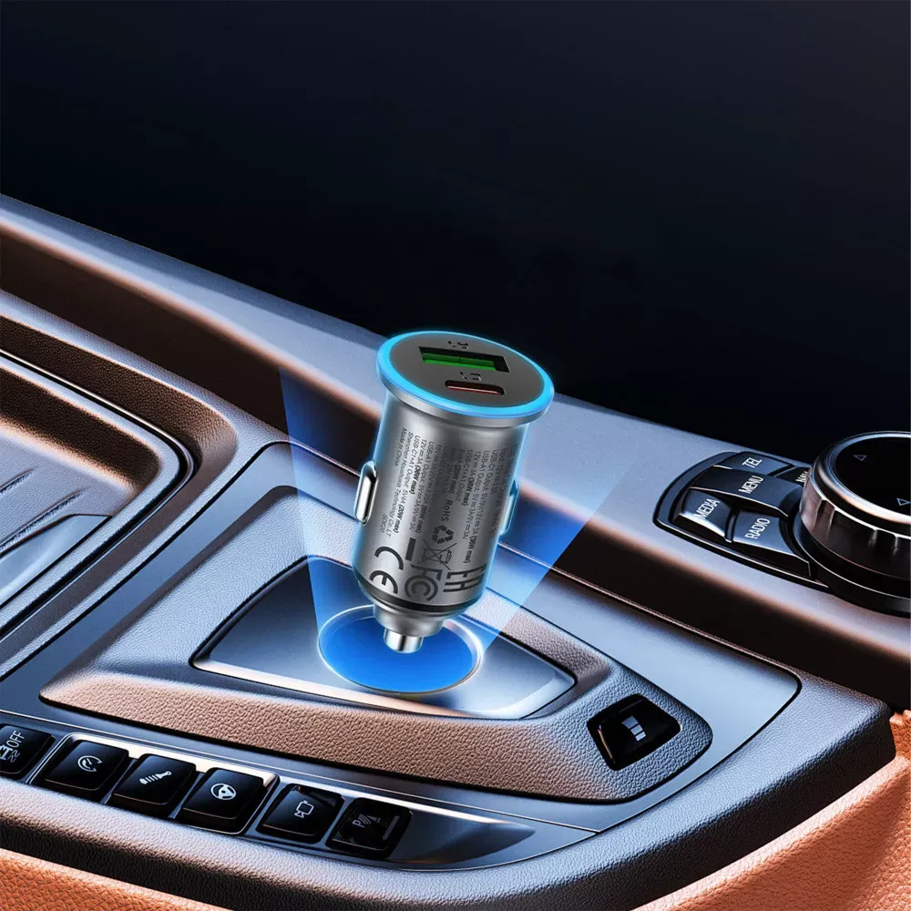 Car Charger 65W 1U 1C Acefast B15 — фото 6