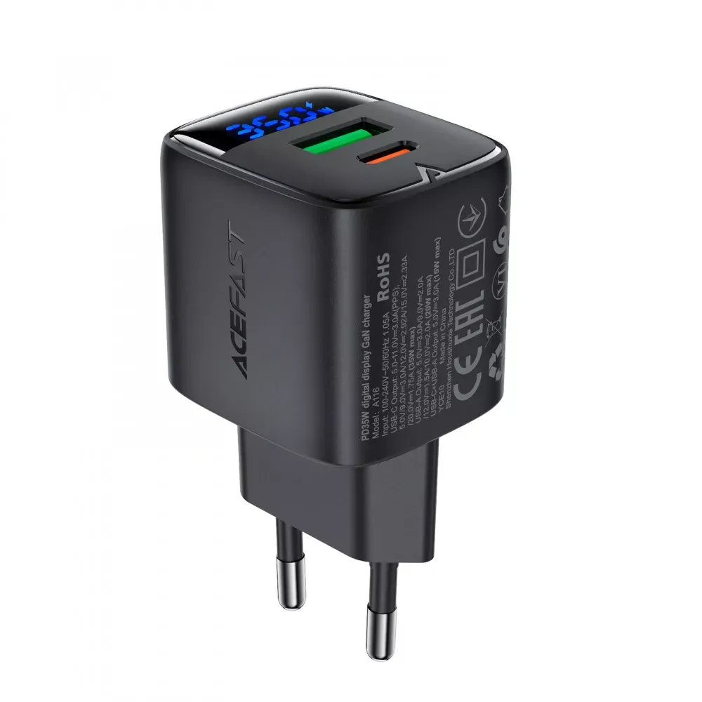 Home Charger 35W PD QC3.0 Acefast A116
