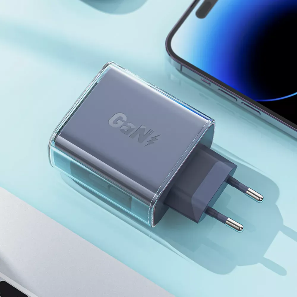 Home Charger 65W GaN 2PD QC 3.0 Acefast A45 — фото 4